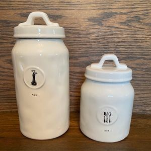 Rae Dunn canisters
